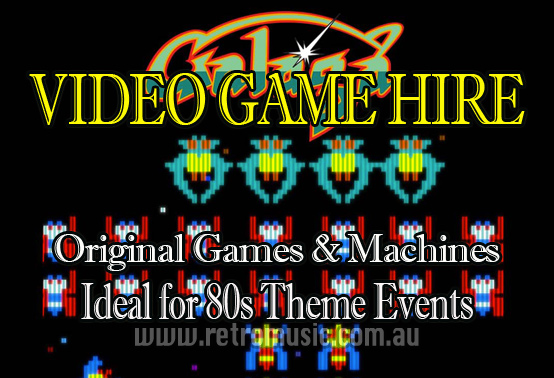 Galaga Video Game For Hire